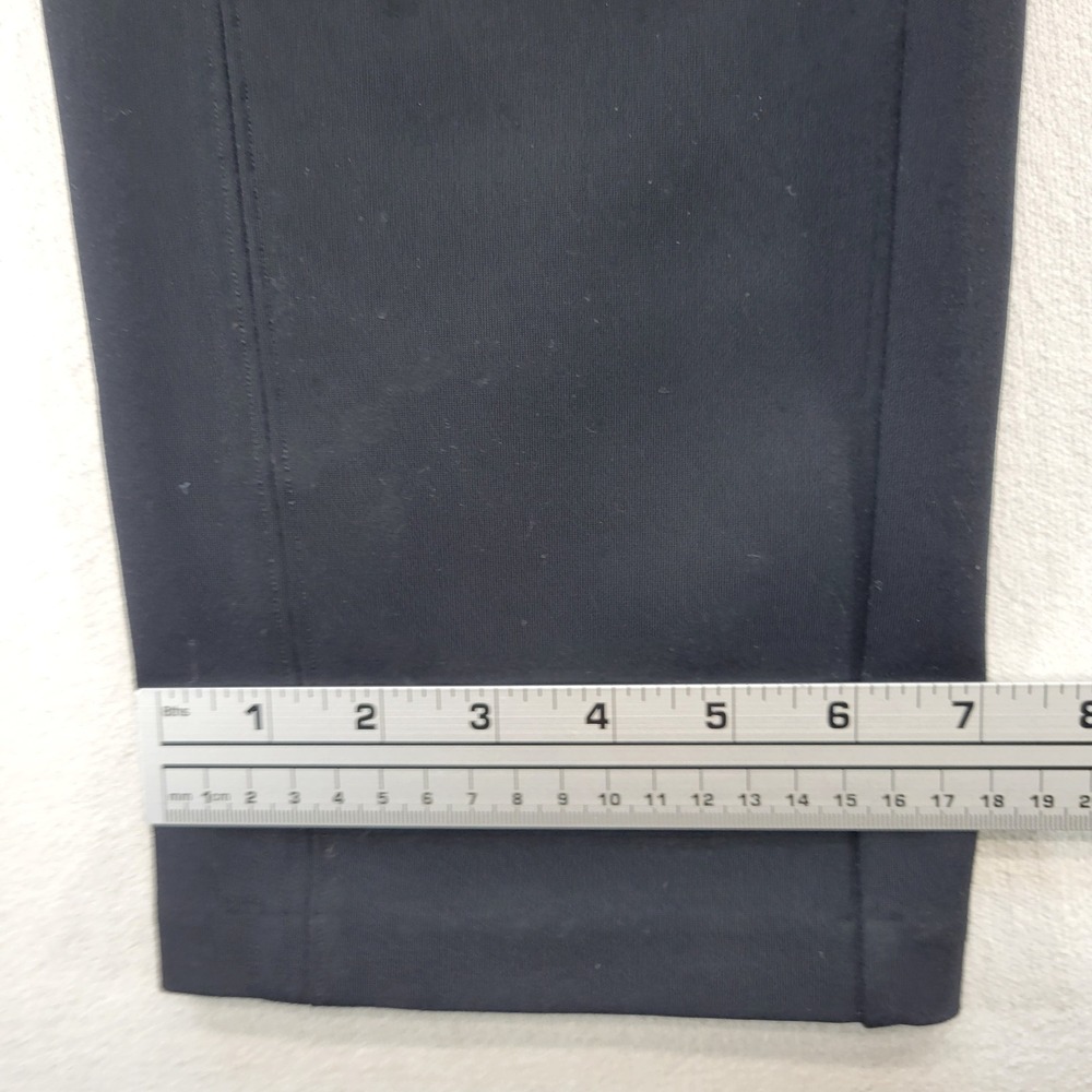 Spanx Perfect Pant Ponte Women Medium Tall Black Slim Straight Leg 20254T - Picture 11 of 12